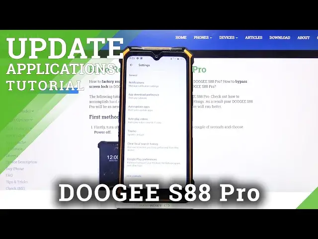 Video thumbnail for How to Stop Auto Update Apps in Doogee S88 Pro?