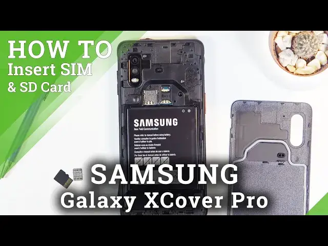 'Video thumbnail for How to Insert Nano SIM & Micro SD Cards in SAMSUNG Galaxy XCover Pro'