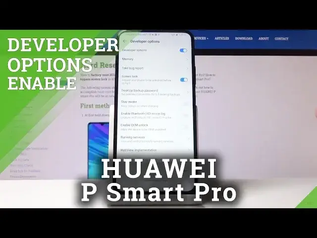 Video thumbnail for How to Enable Developer Options in Huawei P Smart Pro – Interesting Hidden Features