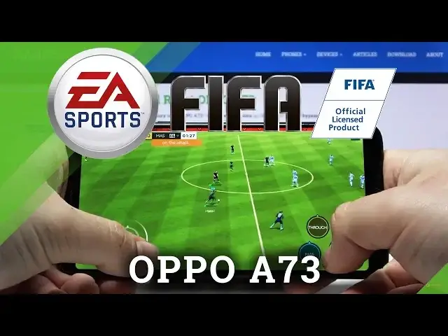 'Video thumbnail for FIFA Mobile GamePlay on OPPO A73'