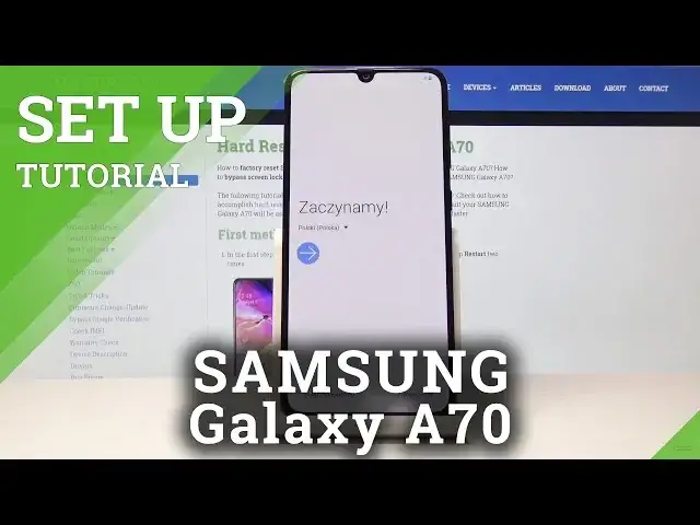 Video thumbnail for How to Set Up Samsung Galaxy A70 - Configuration / Activation