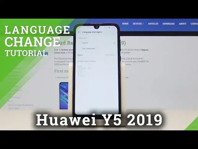 'Video thumbnail for How to Get Access into Language Settings in HUAWEI Y5 2019 - Change Language'