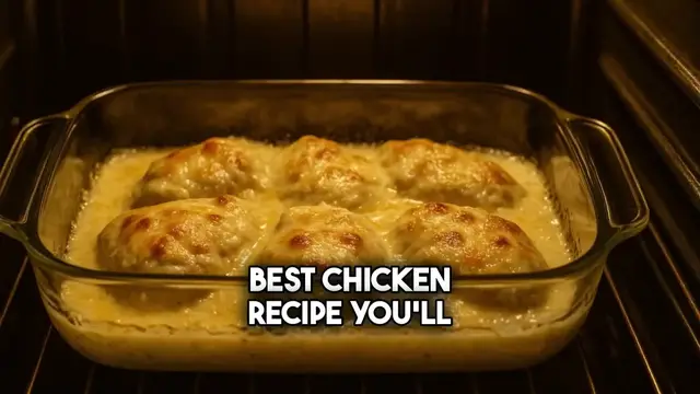 'Video thumbnail for Tender Chicken Delight – Easy Cheesy Baked Chicken Recipe for Busy Nights'