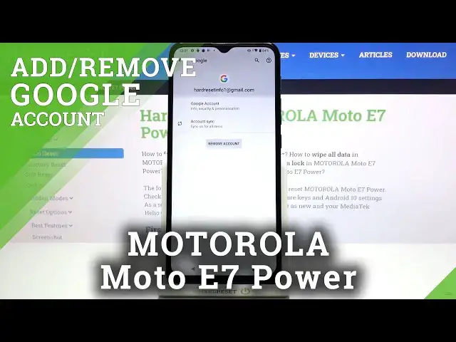 Video thumbnail for How to Add and Remove Google Account on MOTOROLA Moto E7 Power – Manage Google Accounts