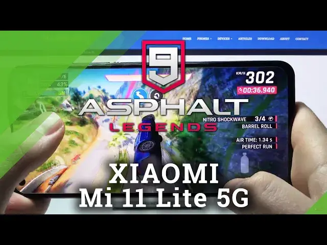 'Video thumbnail for Xiaomi Mi 11 Lite 5G - Asphalt 9 High Graphics Setting'