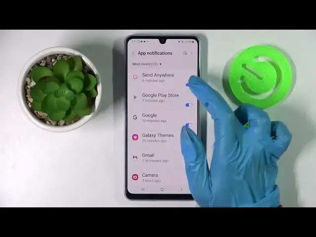 Video thumbnail for How to Turn On / Off App Notifications on Samsung Galaxy A33 - Manage Notifications