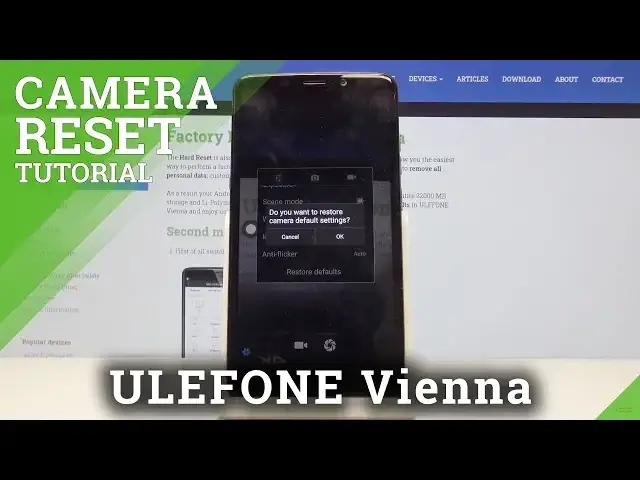 Video thumbnail for How to Reset Camera Settings in ULEFONE Vienna – Restore Camera Defaults