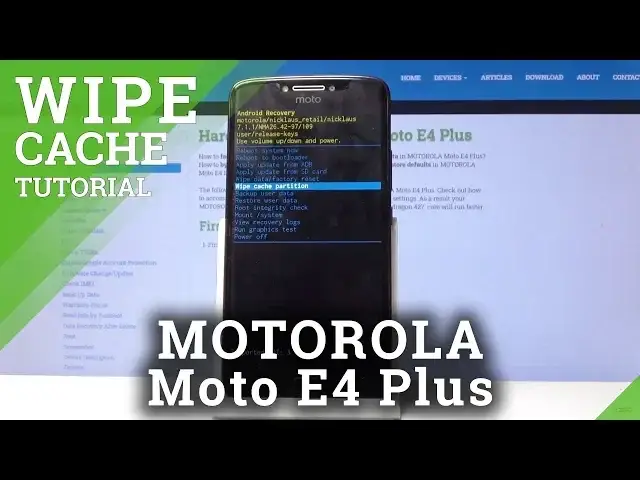 'Video thumbnail for How to Wipe Cache in Motorola Moto E4 Plus - Remove Cache Partition'