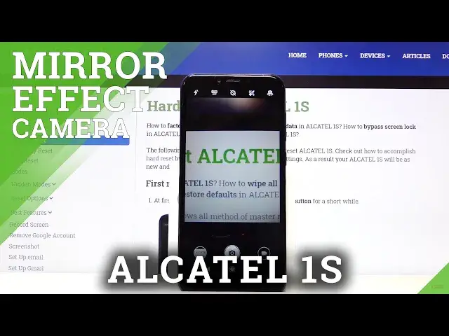 Video thumbnail for Disable and Activate Camera Mirror Effect - ALCATEL 1S