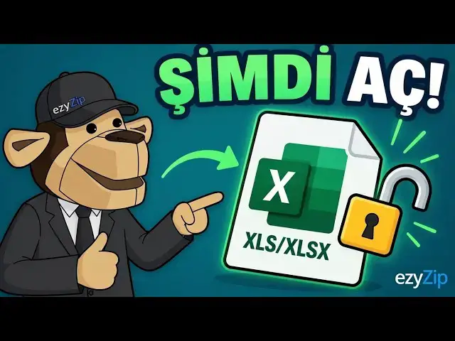 Video thumbnail for XLS/XLSX Parolası Çevrimiçi Ücretsiz Nasıl Açılır | Yazılım Kurulumu Gerekmez
