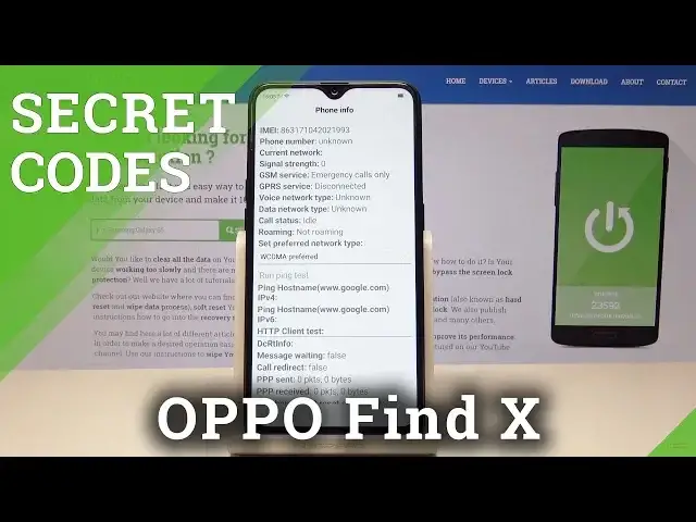 Video thumbnail for Secret Codes OPPO Find X - Device Test / Hidden Mode