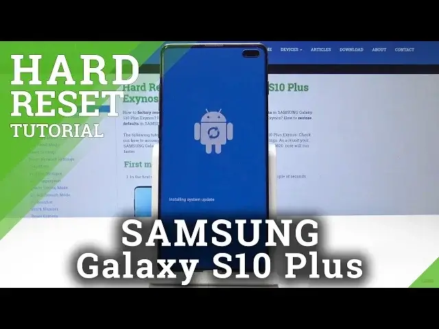 Video thumbnail for How to Hard Reset SAMSUNG Galaxy S10 Plus - Bypass Screen Lock / Wipe Data