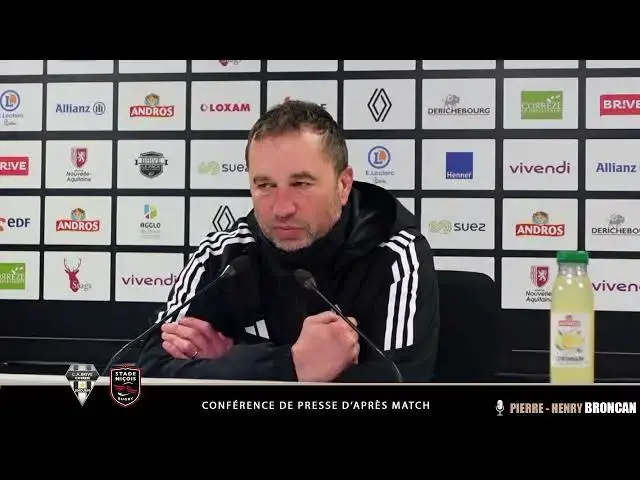 Video thumbnail for Pierre-Henry Broncan : "ça fait 10 points en deux matchs. C'était important de prendre 5 points"