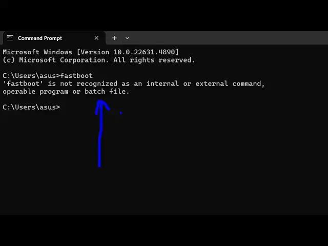 Video thumbnail for How to fix fastboot is not Recognized as Internal and External Command Operable Program