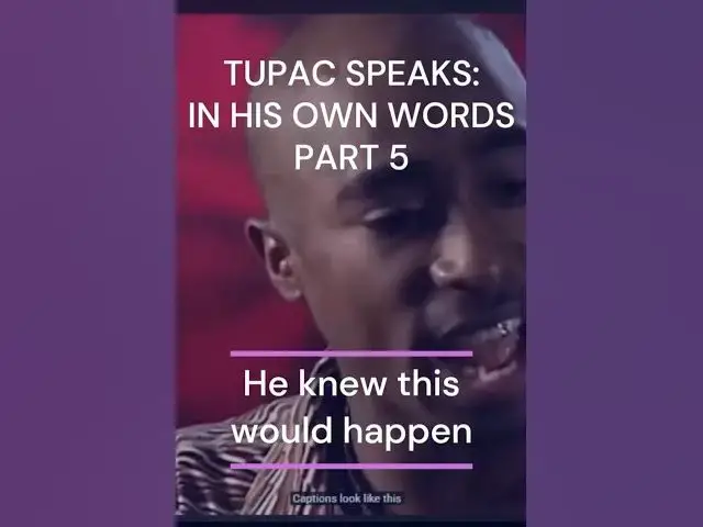 Video thumbnail for 🔥Tupac Speaking His Truth — Words That Still Hit Today (Part 5) -- 2Pac Rare Moments 🎬✨#tupac #2pac
