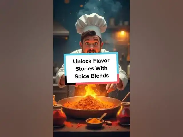 'Video thumbnail for Unlock Flavor Stories With Spice Blends #cooking #facts #habitsthatchangeyourlife'