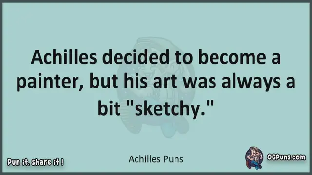 Video thumbnail for Achilles Humor Odyssey: An Epic Exploration of Jokes, Puns, Wordplays, and Laughter