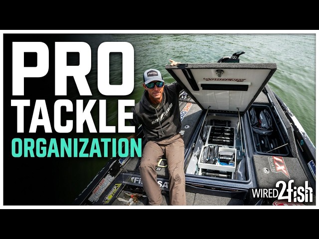 Video thumbnail for How a Pro Angler REALLY Organizes Tackle