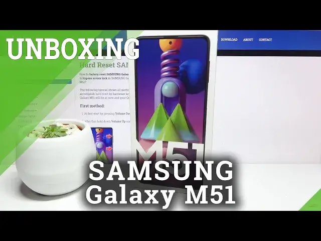 'Video thumbnail for SAMSUNG Galaxy M51 Unboxing – Quick Review'