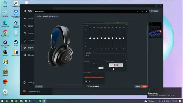 Video thumbnail for How To Enable & Disable Volume Limiter In Steelseries Arctis Nova 7p