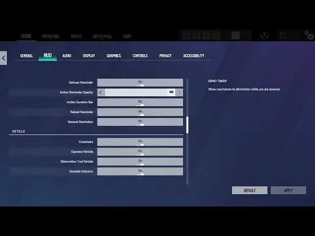 Video thumbnail for How To Enable & Disable Crosshair On Rainbow Six Siege