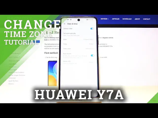 Video thumbnail for How to Change Date and Time in HUAWEI Y7a – Change Time Zone
