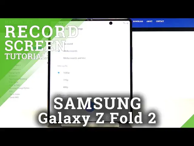 'Video thumbnail for How to Record Screen on SAMSUNG Galaxy Z Fold 2 - Save Ongoing Screen Action'