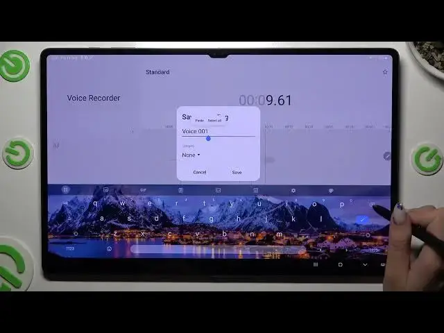 Video thumbnail for How to Record Sounds in Samsung Galaxy Tab S9 Ultra - Voice Recorder app