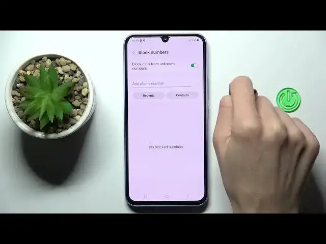 'Video thumbnail for How to Block Phone Number in Samsung Galaxy A34 - Add Number to Blacklist'