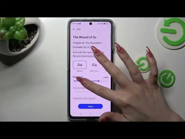 'Video thumbnail for How to Change Font Size on OPPO FIND N2 FLIP?'