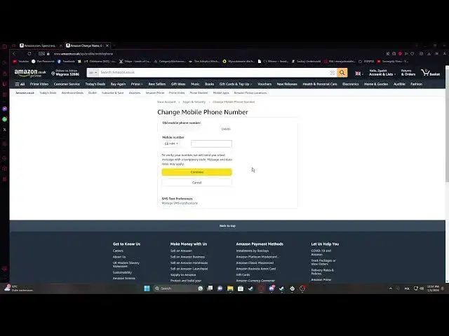 Video thumbnail for How To Change Mobile Number On Amazon in 2024