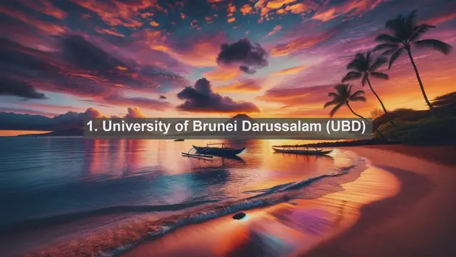 Video thumbnail for Unveiling Excellence: Top 10 Universities in Brunei