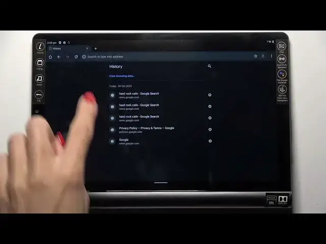Video thumbnail for How to Clear Browsing Data on Yoga Smart Tab?