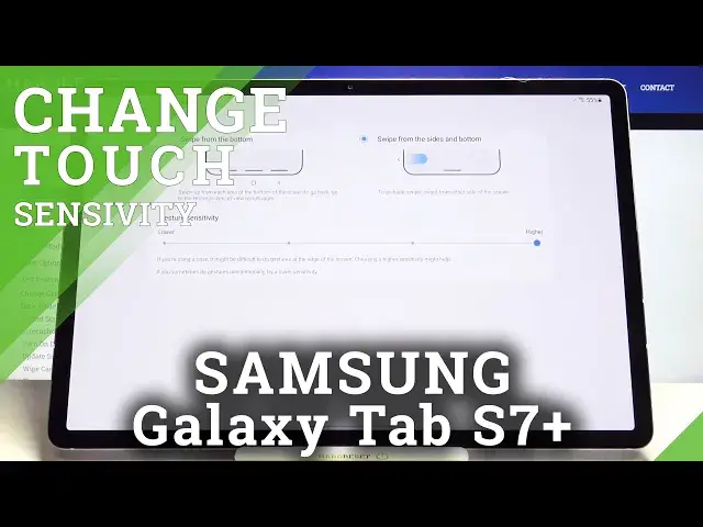 Video thumbnail for How to Change Increase Screen Edges Sensitivity on SAMSUNG Galaxy Tab S7+