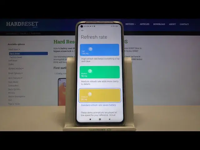 Video thumbnail for How to Change Display Refresh Rate on Xiaomi Redmi K30S – Display Settings