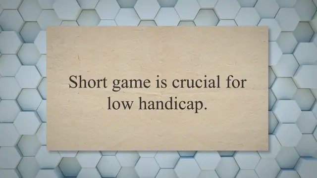 'Video thumbnail for 9 Tips to Help You Become a Low Handicap Golfer'