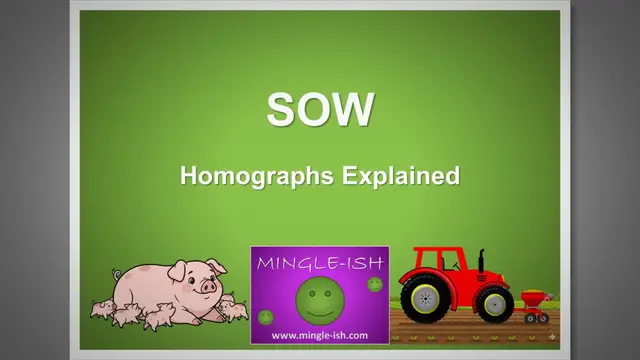 'Video thumbnail for Sow: Homographs Explained'