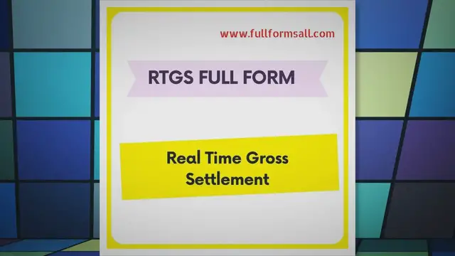'Video thumbnail for RTGS FULL FORM IN BANKING'