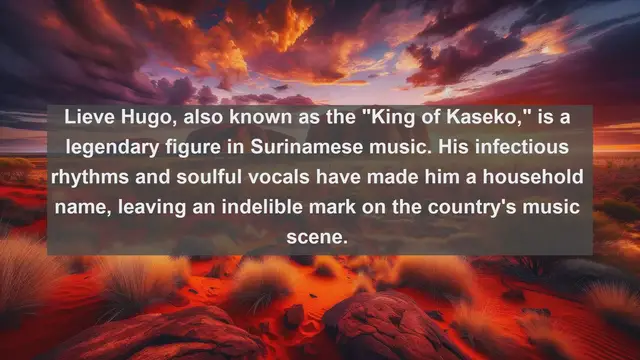 Video thumbnail for Harmonic Suriname: Exploring the Top 10 Singers Shaping Surinamese Music