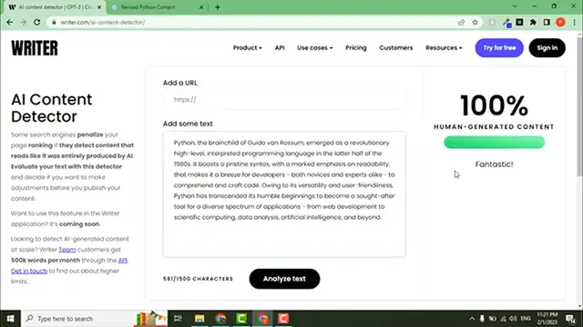 Video thumbnail for ChatGPT Tutorial How To Use Chat GPT To Pass AI Content Detector 100%