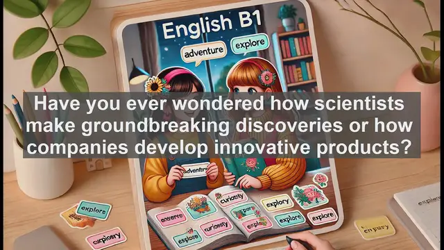Video thumbnail for 2500 Must Know CEFR B1 Vocabulary - Experiment: The Key to Discovery in Science and Life