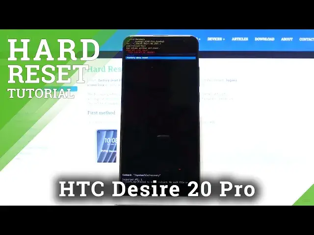 Video thumbnail for How to Hard Reset HTC Desire 20 Pro – Use Recovery Mode to Bypass Screen Lock