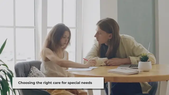'Video thumbnail for How to Find a Child Care Center for Special Needs Children'