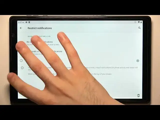 Video thumbnail for How to Ebable DND Mode on TOSCIDO P101