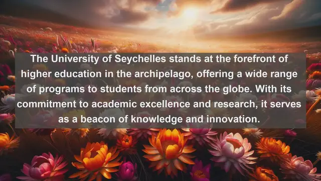 Video thumbnail for Discovering Academic Gems: Top 10 Universities in Seychelles
