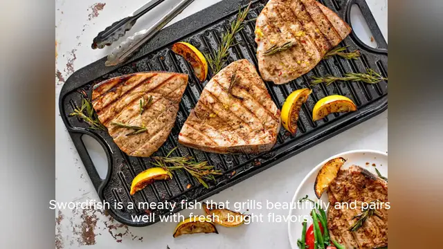 Video thumbnail for swordfish recipe