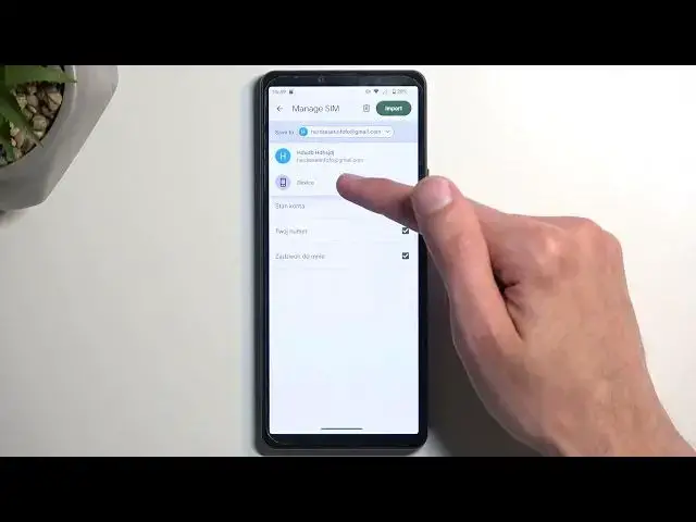 Video thumbnail for How to Copy Contacts on Sony Xperia 10 V - Import Contacts