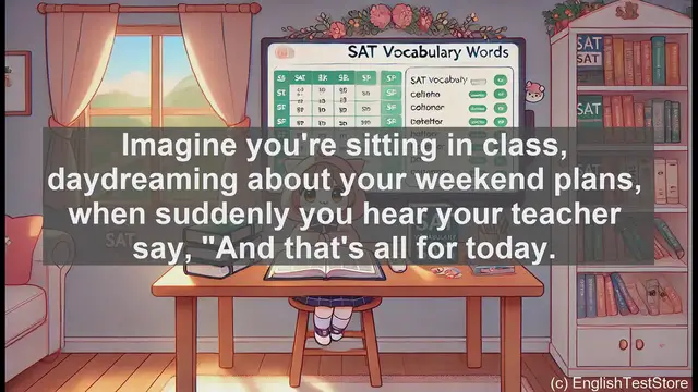 Video thumbnail for 5000 Must Know SAT Vocabulary - Dismissal: Meaning, Usage, and SAT Vocabulary Boost