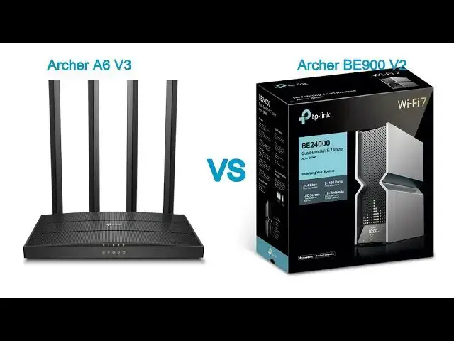 Video thumbnail for Archer A6 V3 VS Archer BE900 V2