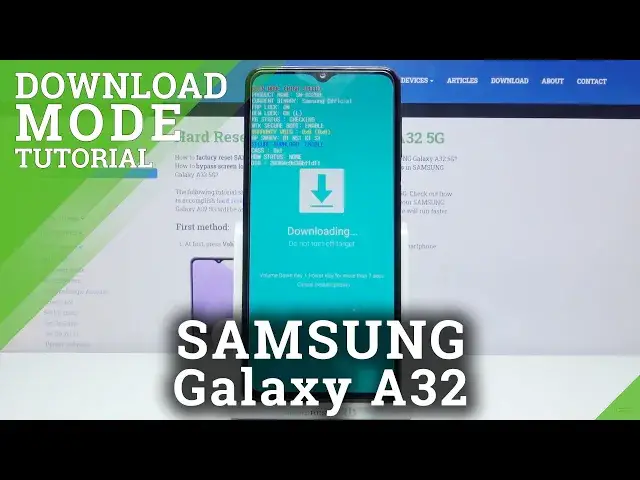 Video thumbnail for Download Mode in SAMSUNG Galaxy A32 – How to Enable Odin Mode